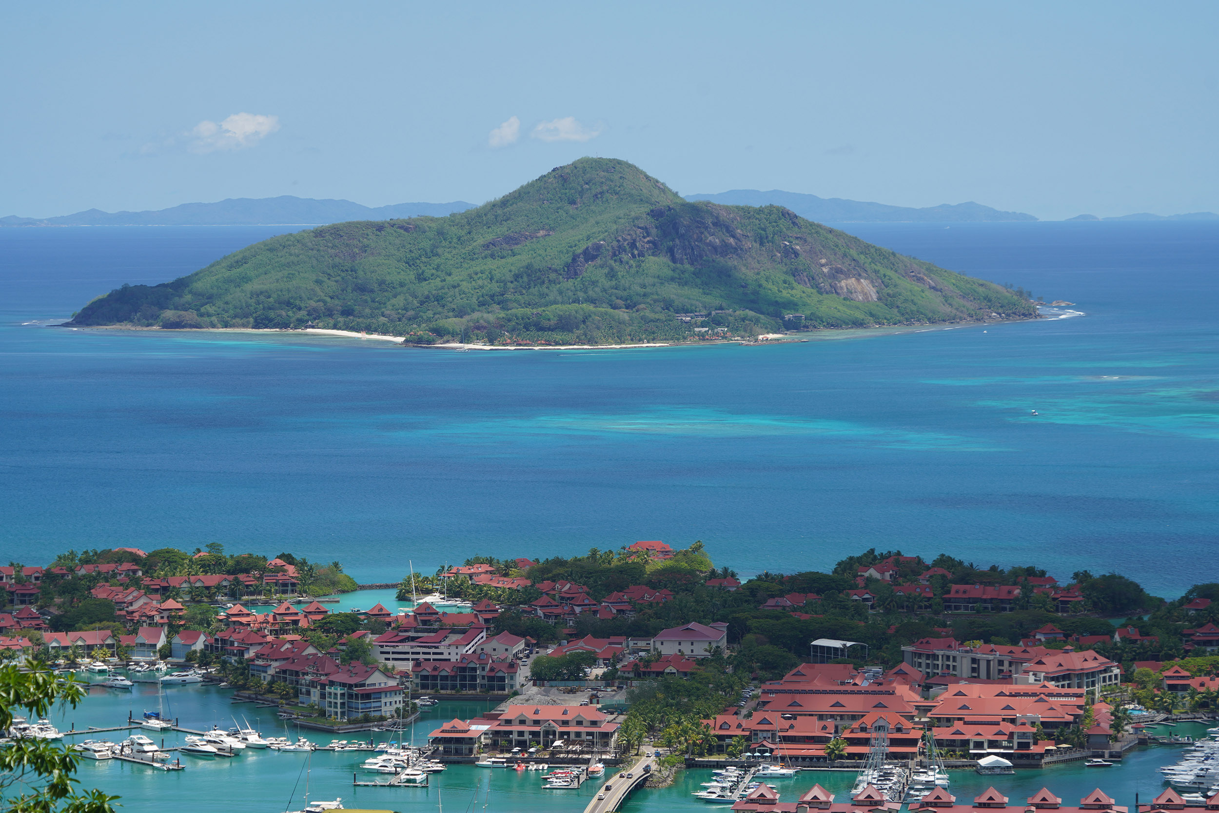 Ile Saint Anne vue de Victoria