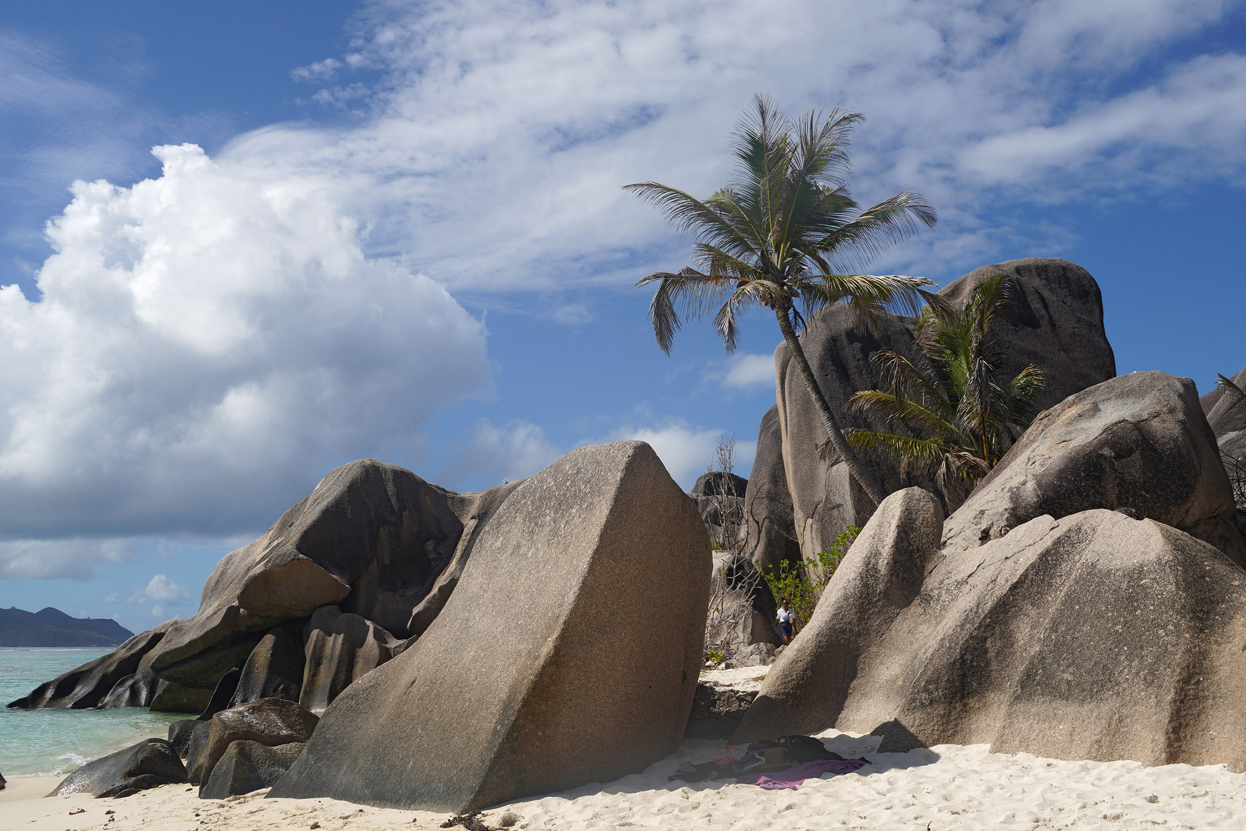 Anse Côte d'Argent de La Digue aux Seychelles