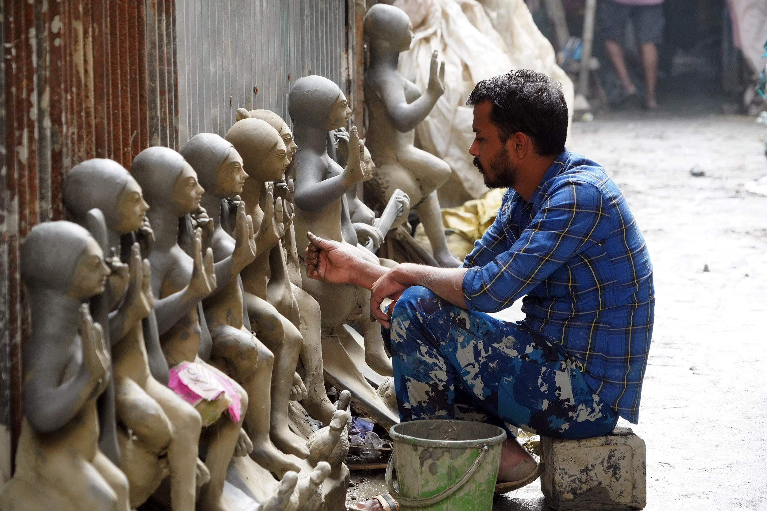 Atelier de sculptures - Kumartuli - Kolkata