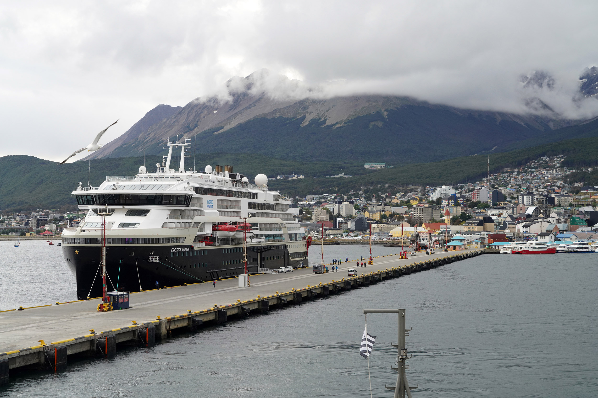 Départ d'Ushuaia