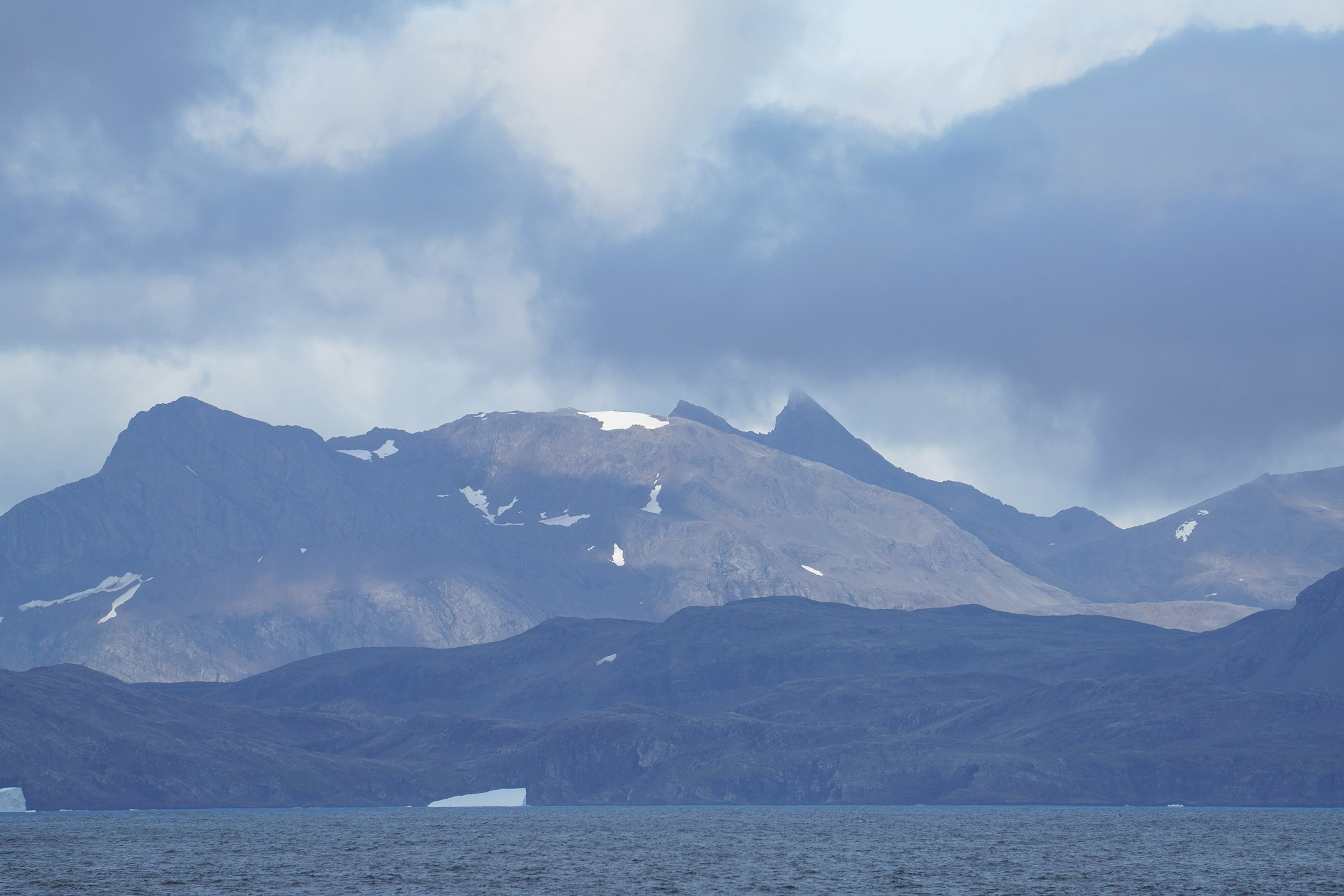 Vers Fortuna Bay en Géorgie du Sud