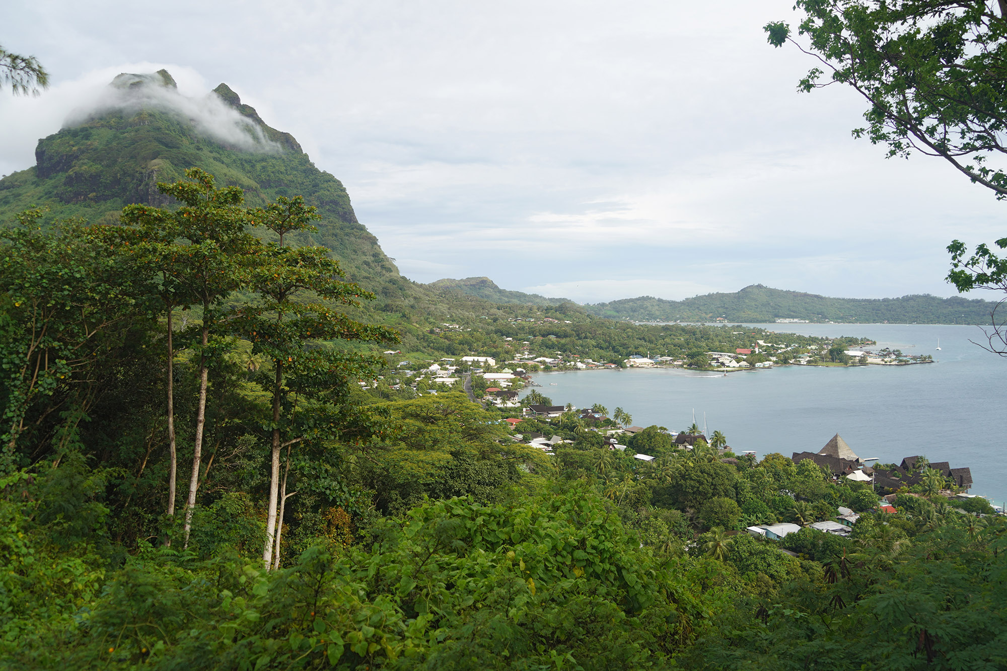 Village de Vaitape - Ile de Bora-Bora