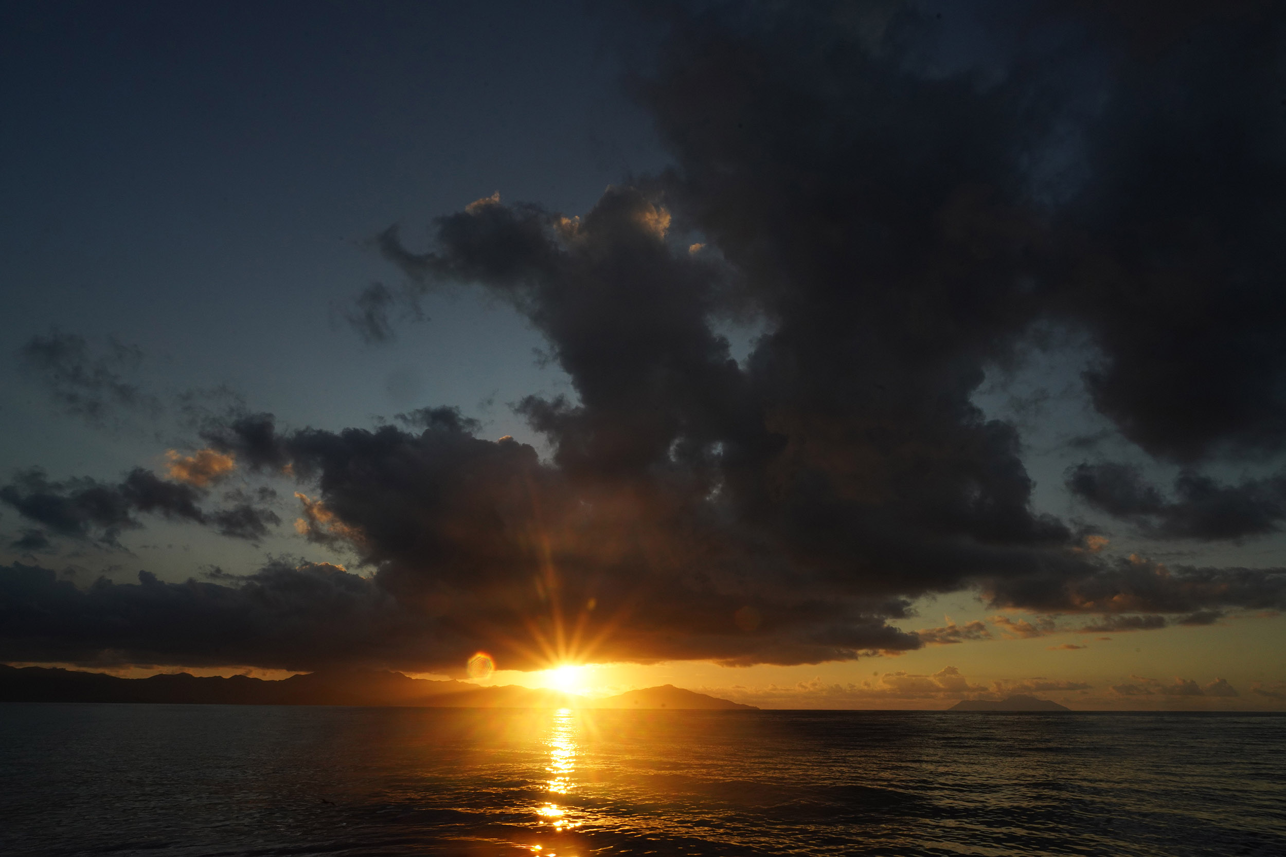 Retour vers l'ile Saint Anne