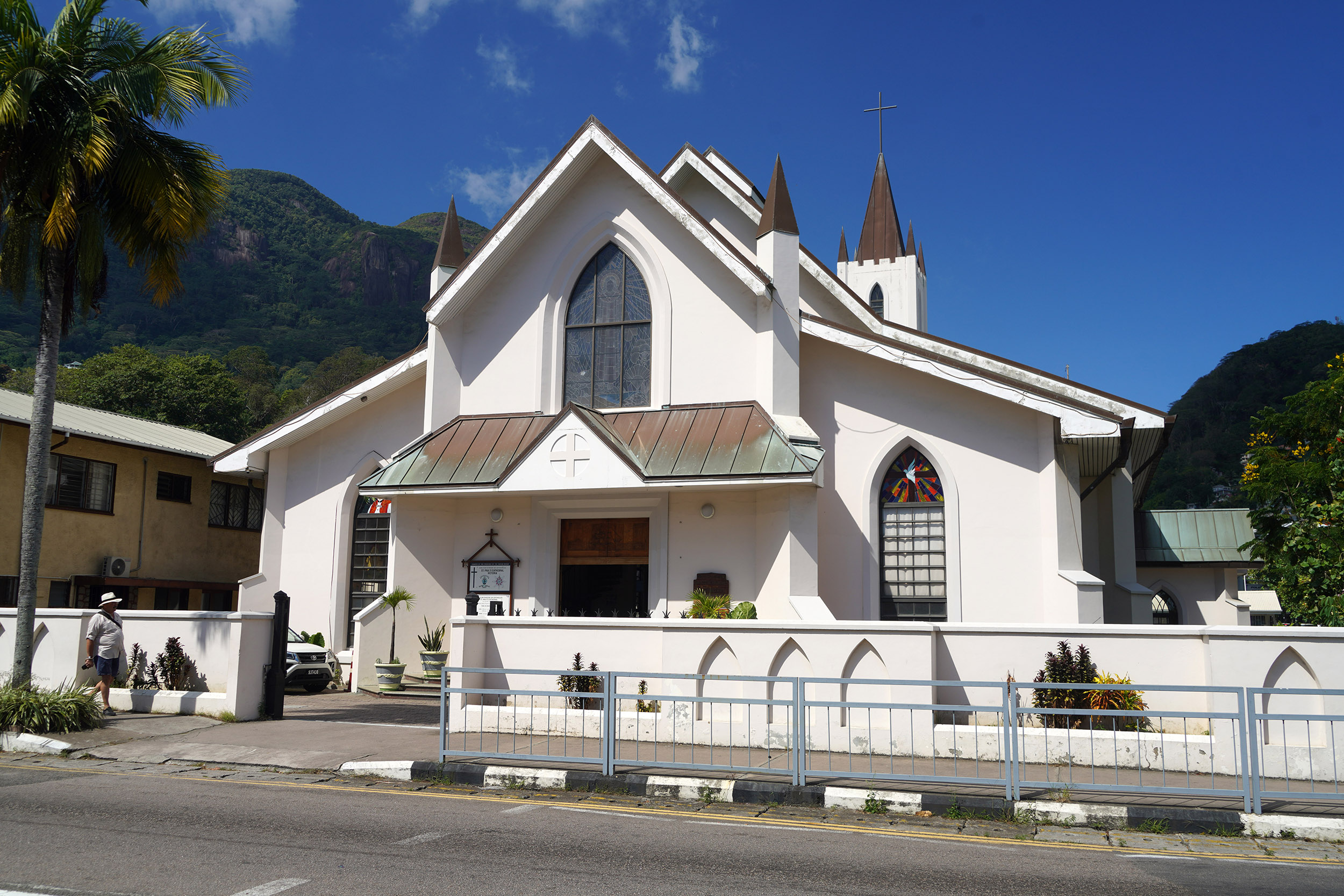 Victoria, capitale des Seychelles sur l'ile de Mahé