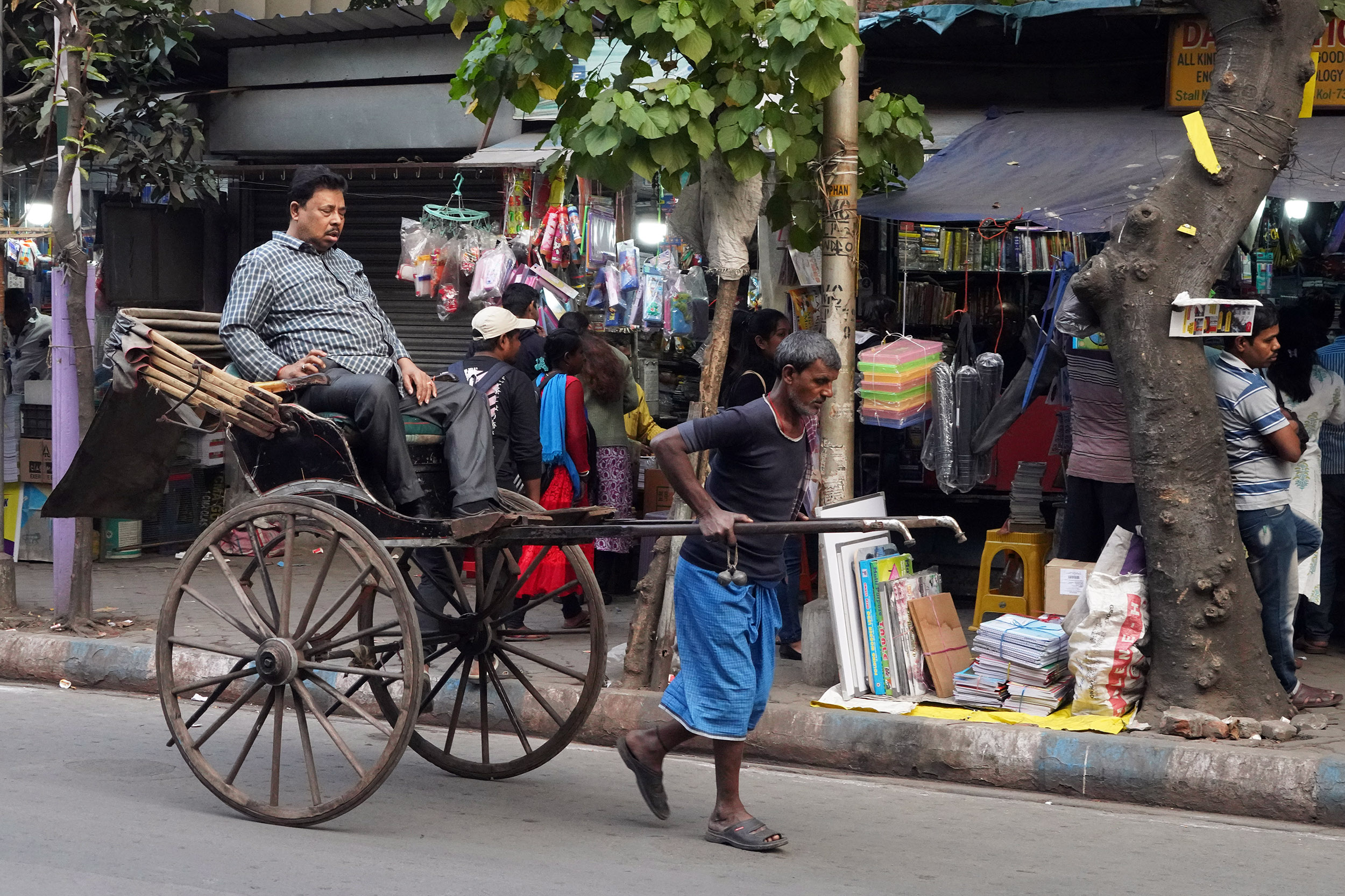 Les rues de Kolkata