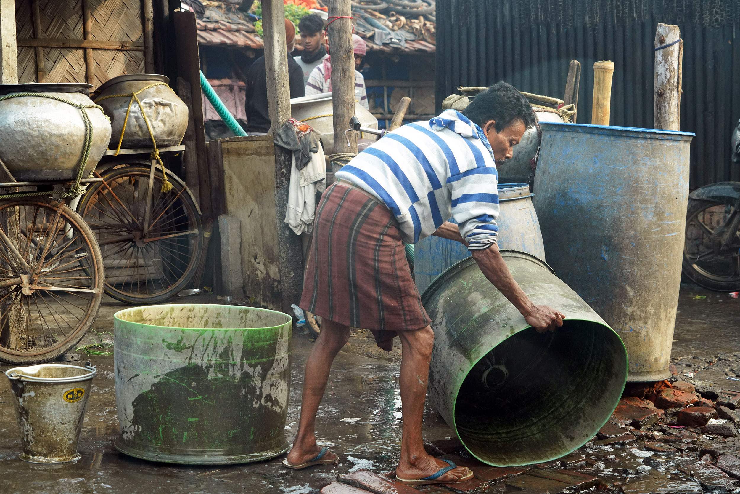 Vers le parc national des Sundarbans