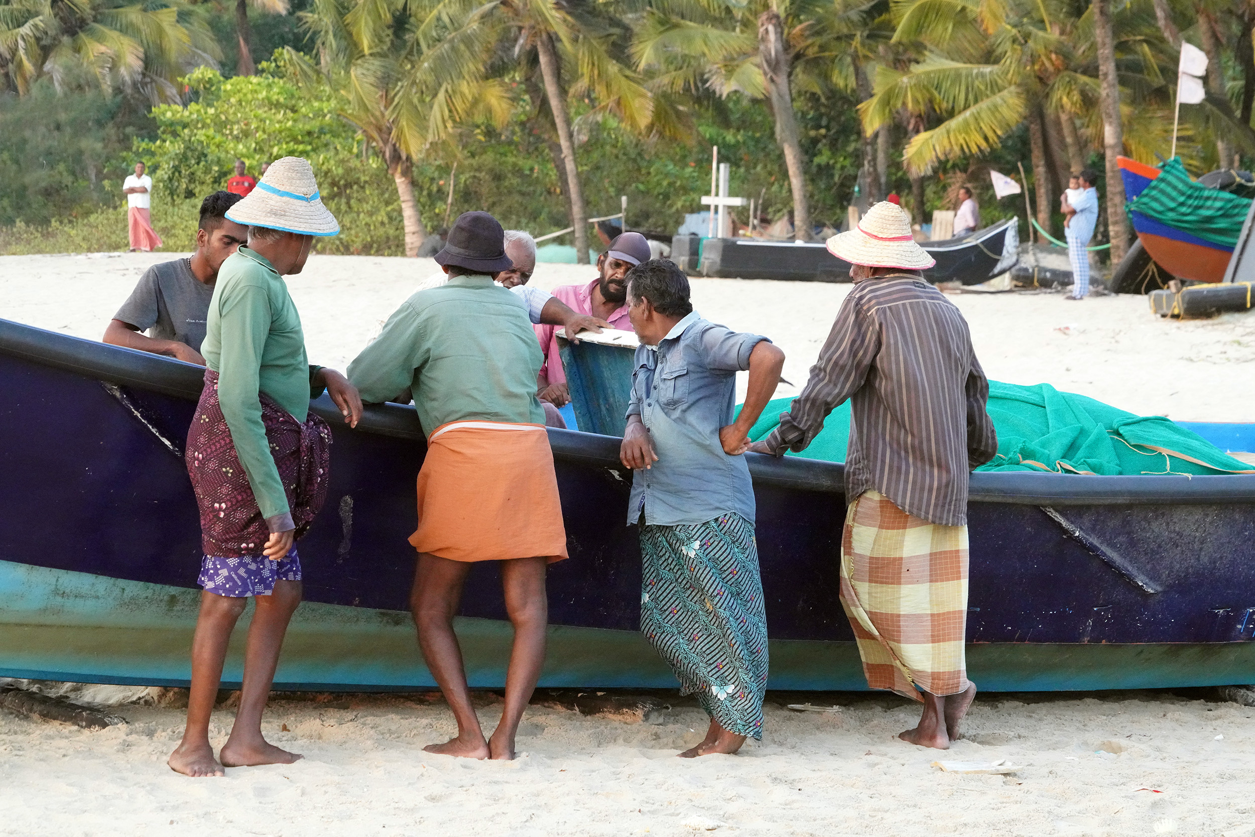 Plage de Mararikulam - Kérala
