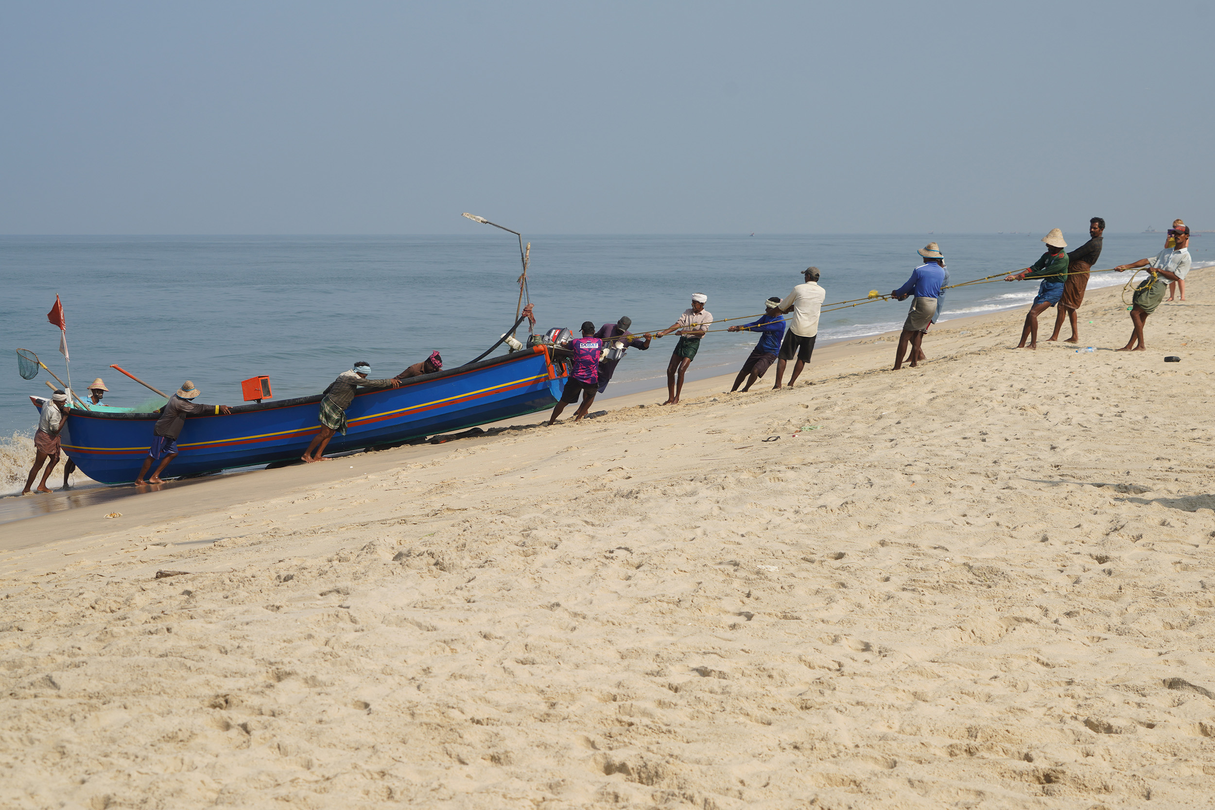 Plage de Mararikulam - Kérala
