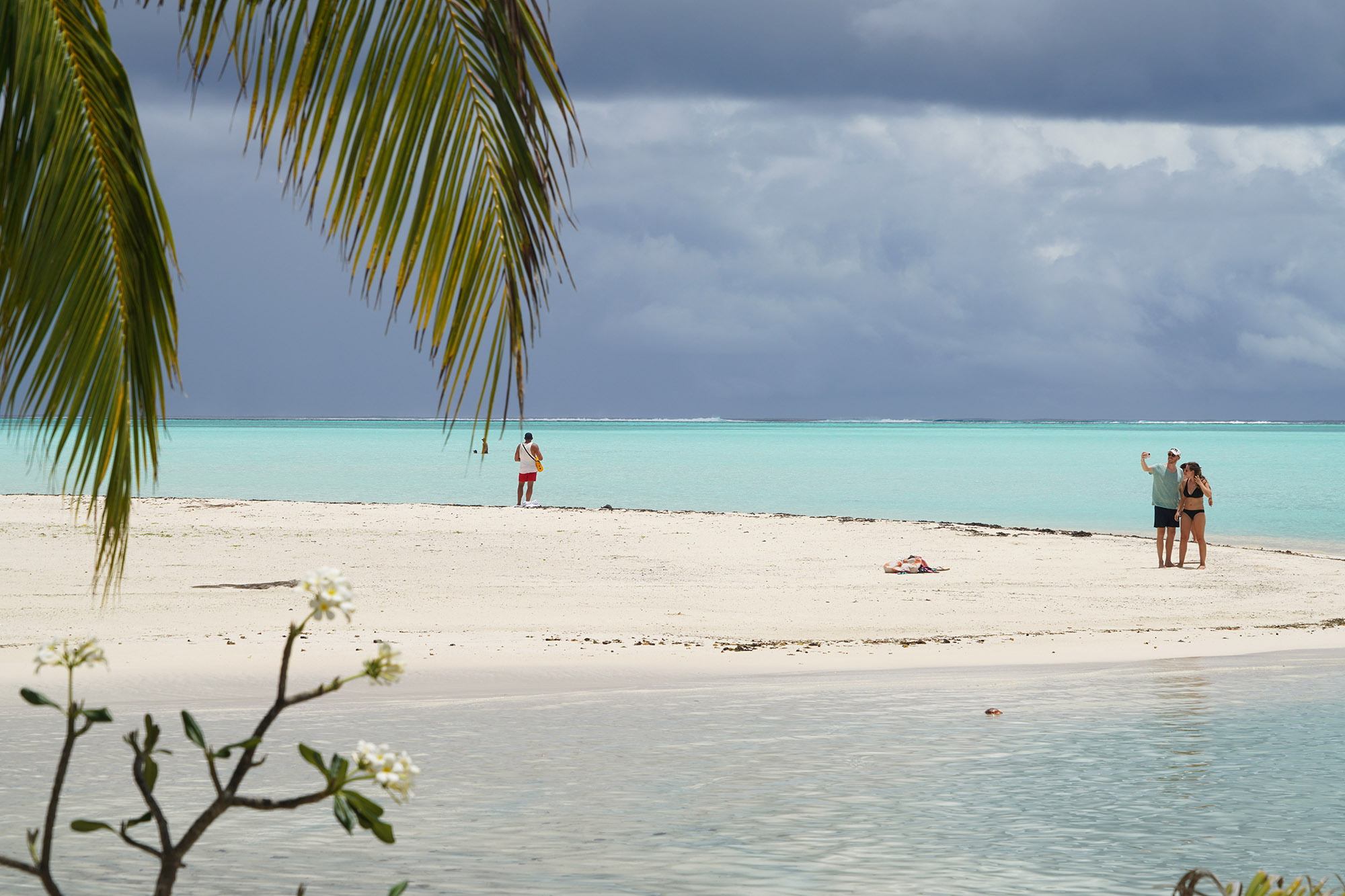 Pointe de Tereia et sa plage  - Ile de Maupiti