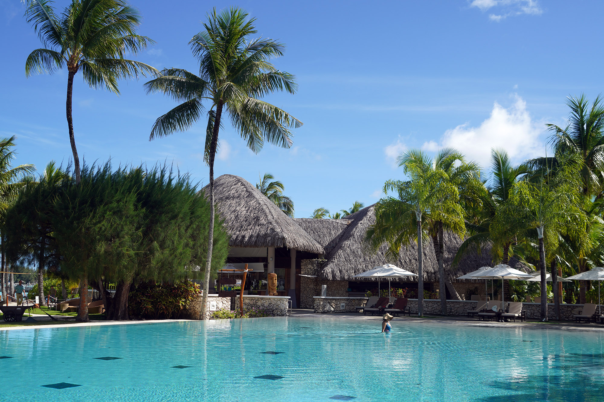 Notre hôtel sur le motu Piti Aau