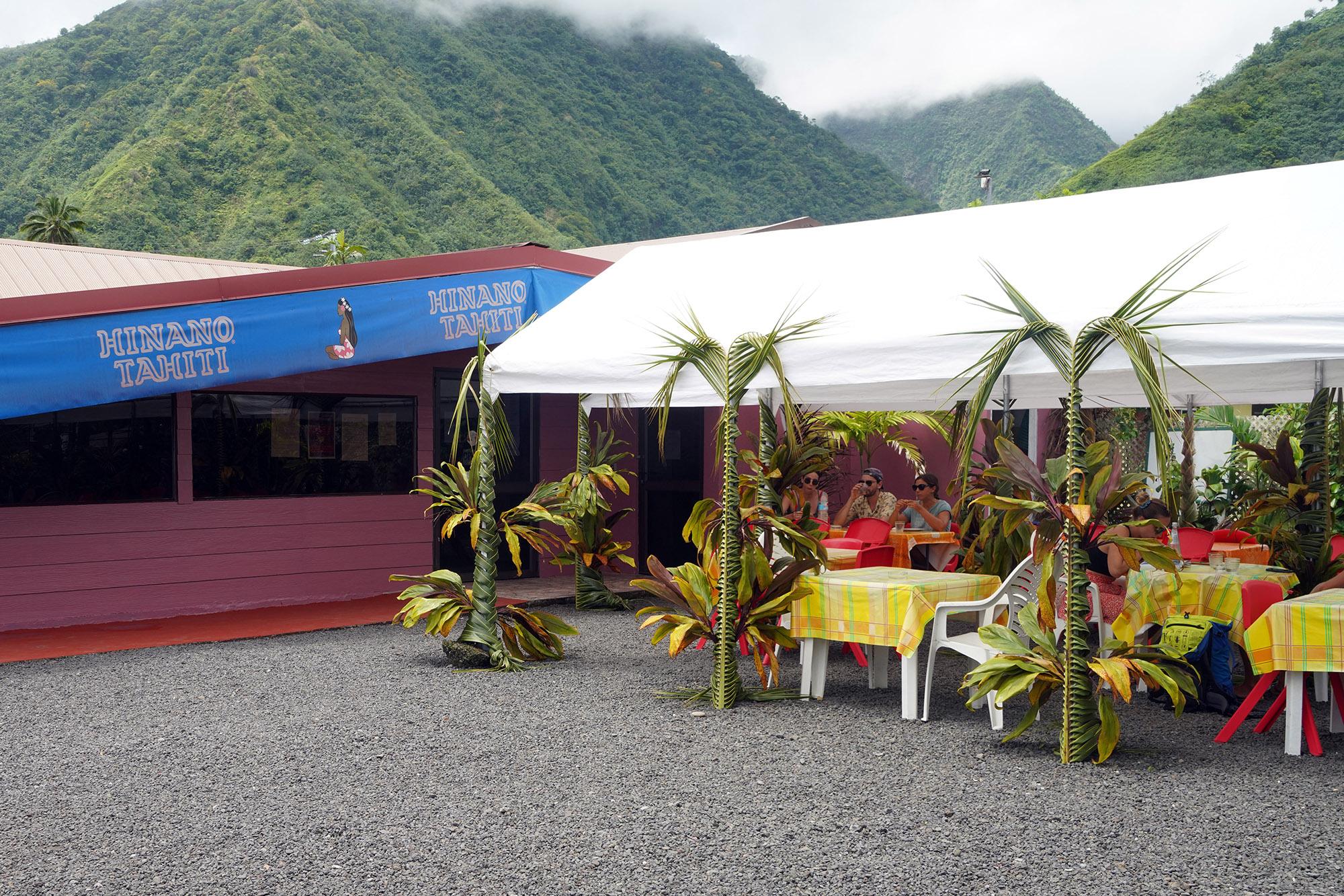 Au bout de la route de Teahupoo - Ile de Tahiti