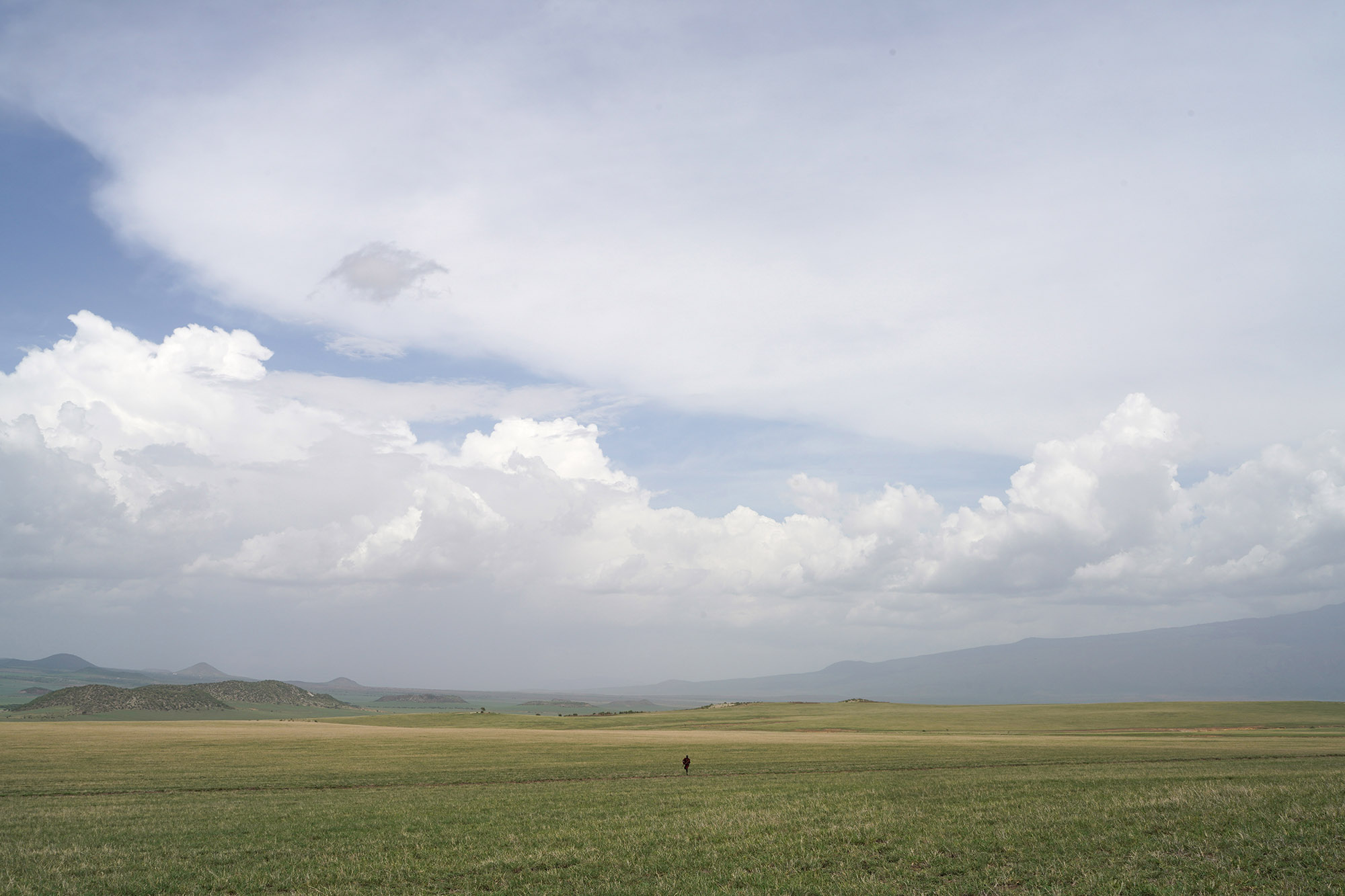 Un Massaï venu de nulle part , nous rend visite