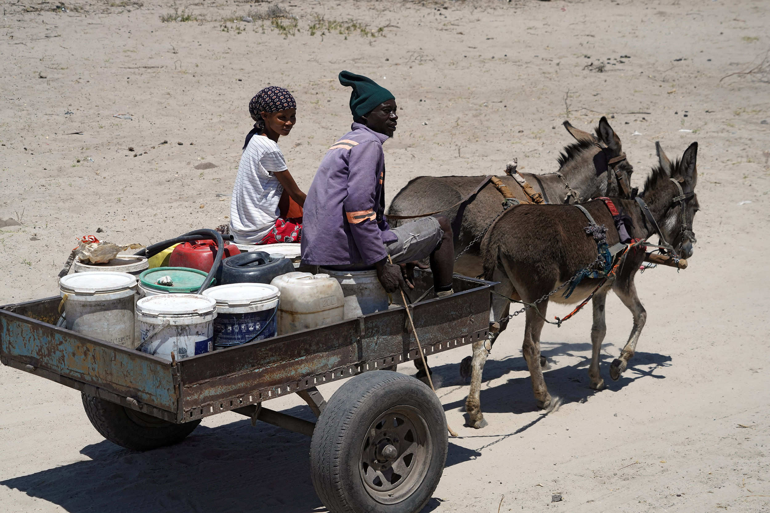 Entre Maun et Guma Lagoon- Botswana