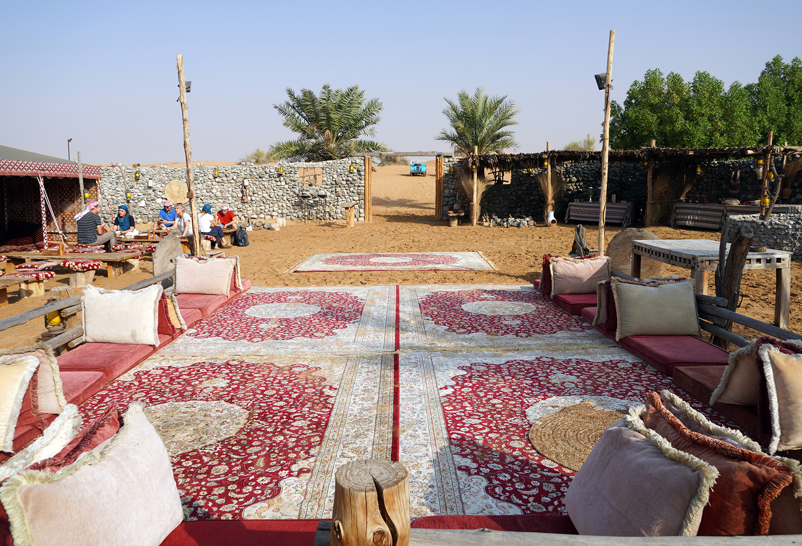 Halte gourmande pendant le safari