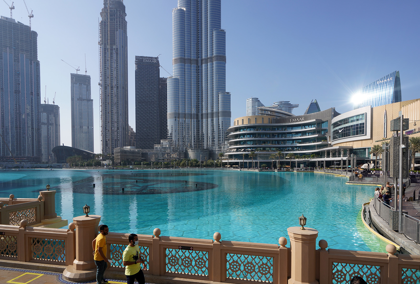 Dubaï Mall et Burj Khalifa